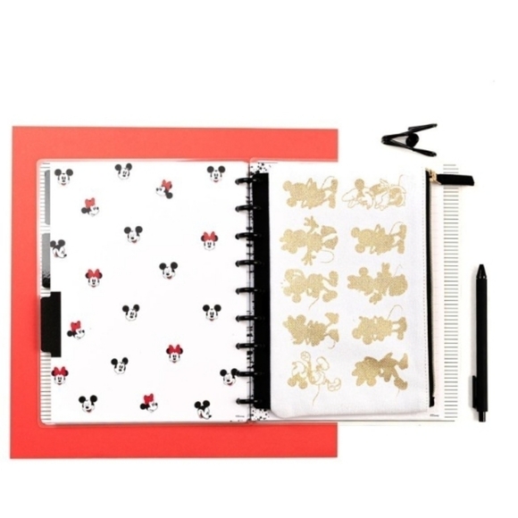 Disney Minnie and Mickey Notebook and Pouch Kit - Picture 5 of 11
